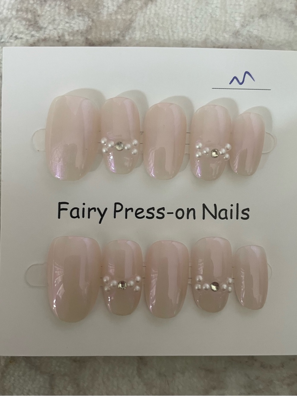5 for $20! High Quality Press-On Nails in size medium